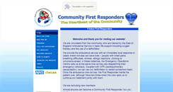 Desktop Screenshot of frinton.respondersuk.org