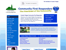 Tablet Screenshot of coastal.respondersuk.org